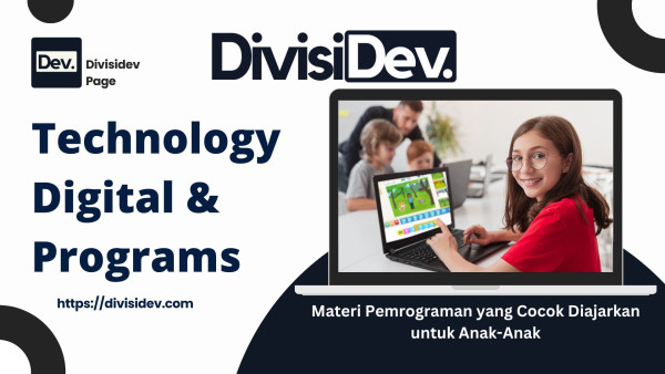 Materi Pemrograman yang Cocok Diajarkan untuk Anak-Anak